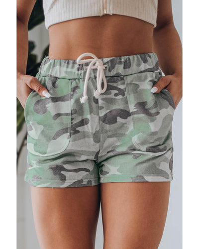 Azura Exchange Drawstring Camouflage Shorts - L Payday Deals