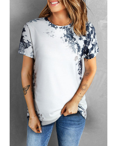 Azura Exchange Dyed Bleached T-Shirt - S Payday Deals