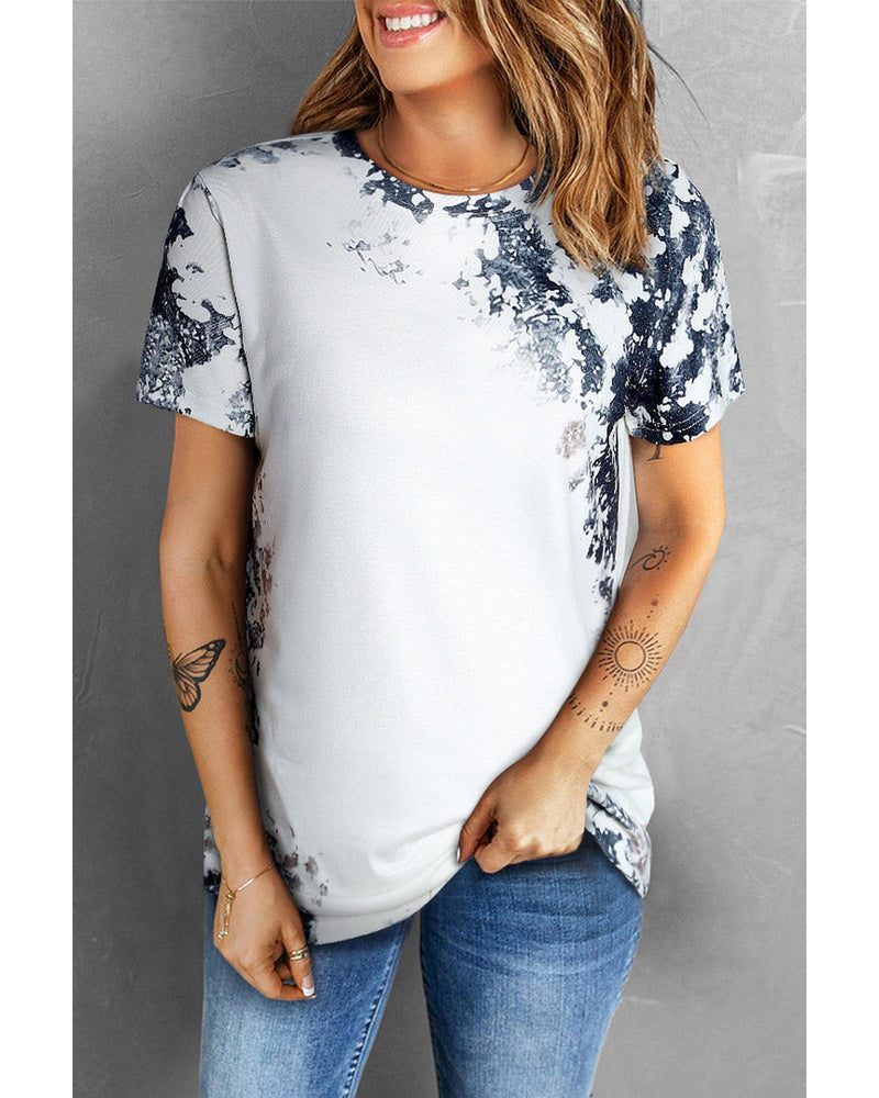 Azura Exchange Dyed Bleached T-Shirt - S Payday Deals
