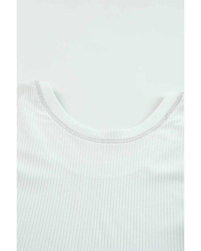 Azura Exchange Knit Ribbed Top - M Payday Deals
