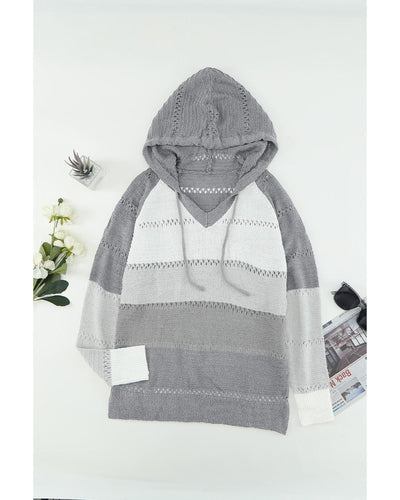 Azura Exchange Knitted Hoodie for Beach Bonfires - 3XL Payday Deals