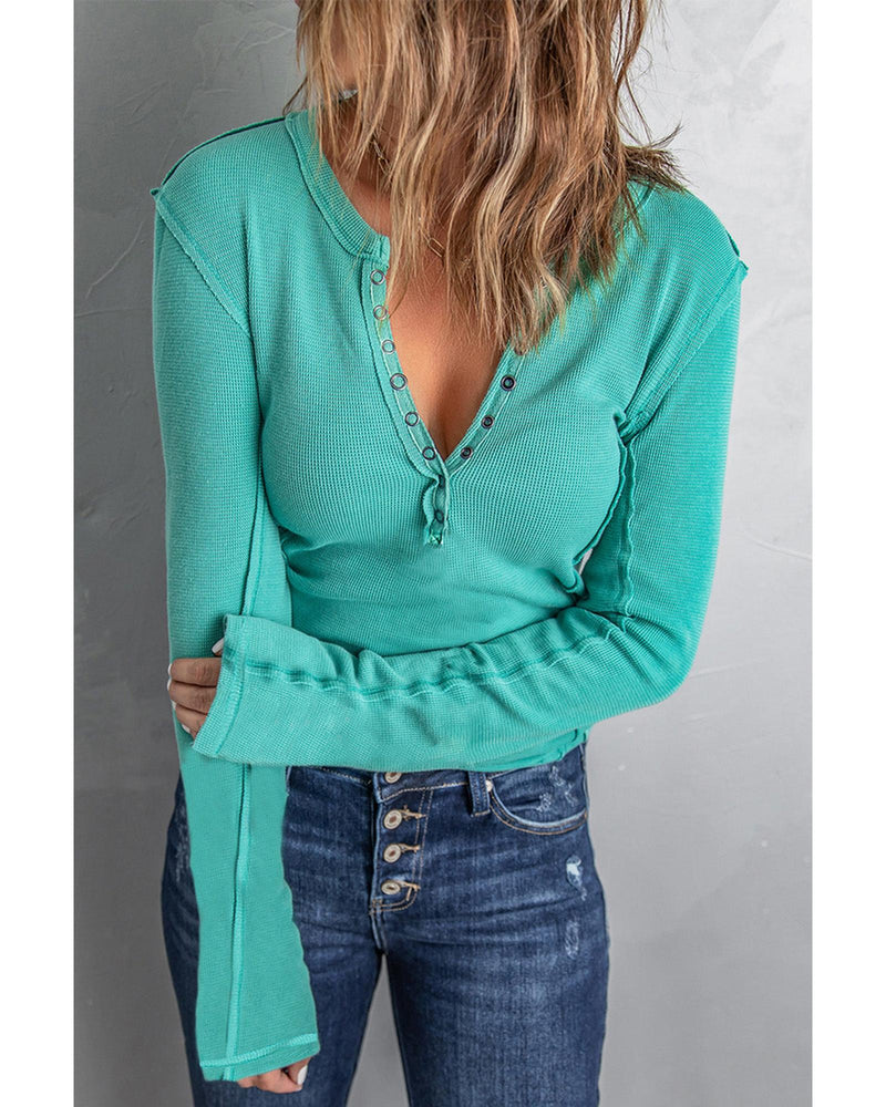 Azura Exchange Ribbed Knit Long Sleeve Top - XL Payday Deals