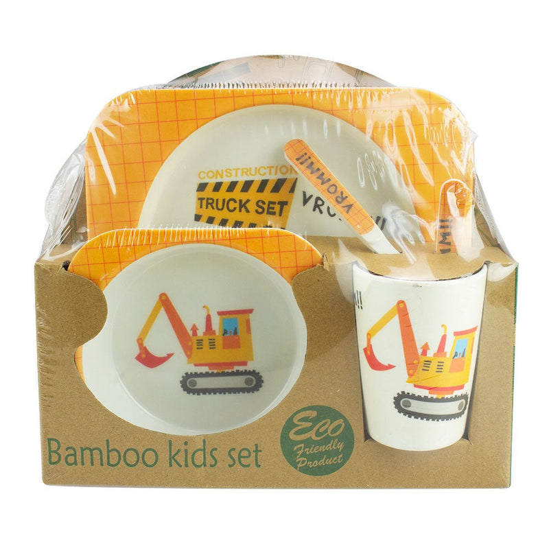 Baby & Me Bamboo Digger Feed Set Eco Friendly Baby Kids Dinnerware Payday Deals