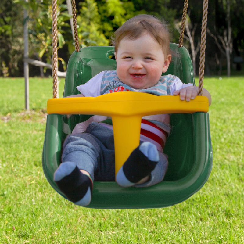 Baby Swing Seat Attachment (Green & Yellow) Payday Deals