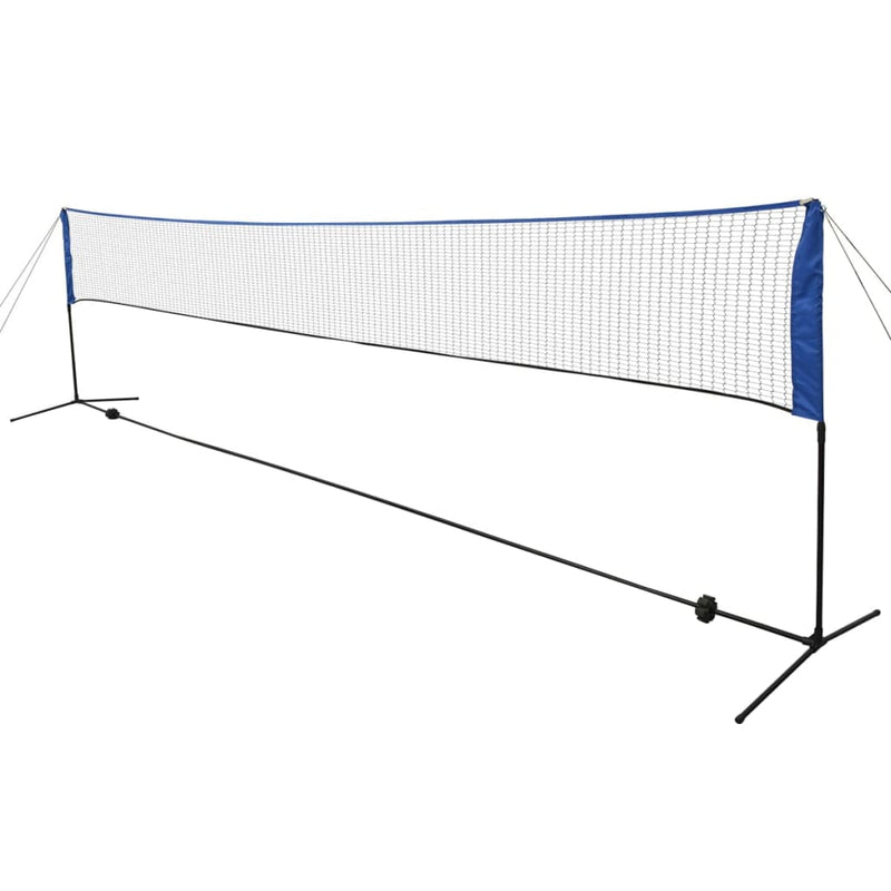 Badminton Net with Shuttlecocks 600x155 cm Payday Deals