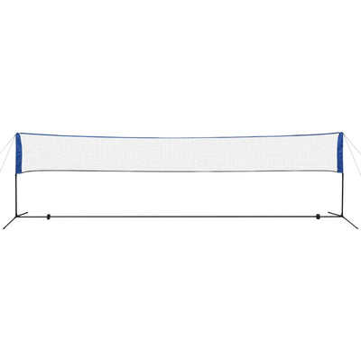 Badminton Net with Shuttlecocks 600x155 cm Payday Deals