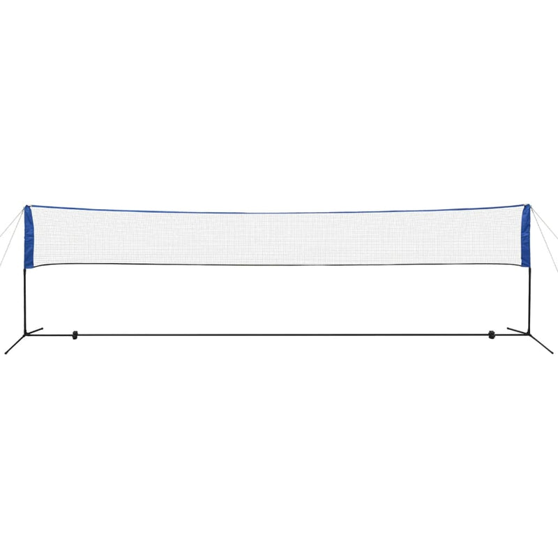 Badminton Net with Shuttlecocks 600x155 cm Payday Deals