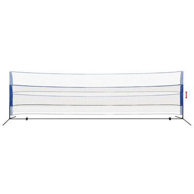Badminton Net with Shuttlecocks 600x155 cm Payday Deals