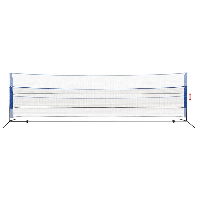 Badminton Net with Shuttlecocks 600x155 cm Payday Deals