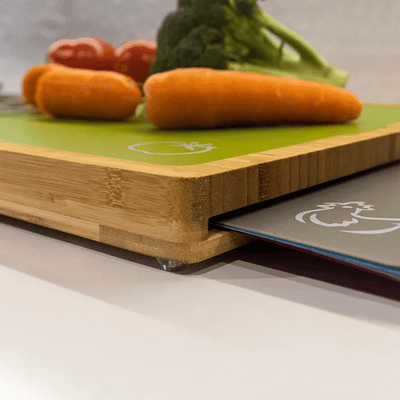 Bamboo Chopping Board With 5 Inserts Payday Deals