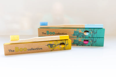 BAMBOO KIDS TOOTHBRUSH 4 PK YELLOW Payday Deals