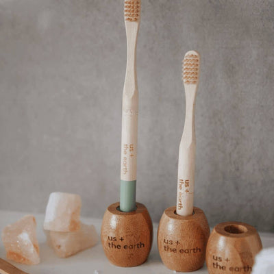 Bamboo Toothbrush Stand Payday Deals