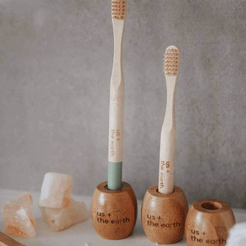 Bamboo Toothbrush Stand Payday Deals