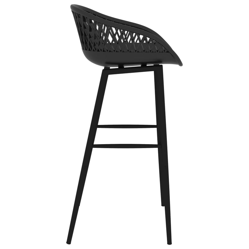Bar Chairs 4 pcs Black Payday Deals