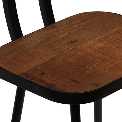 Bar Chairs 4 pcs Solid Reclaimed Wood Payday Deals