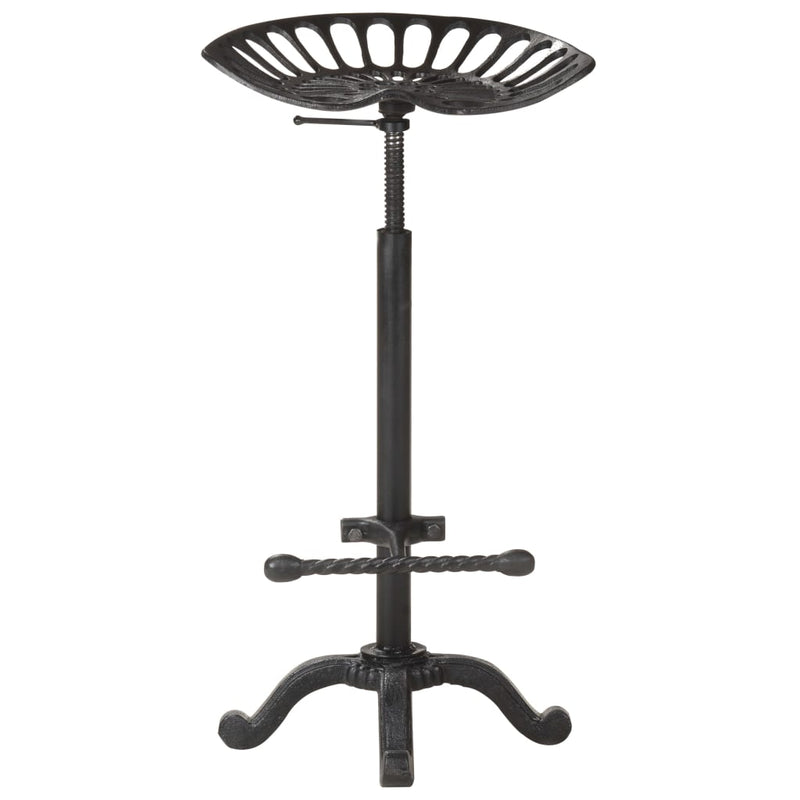 Bar Stool Black Cast Iron Payday Deals