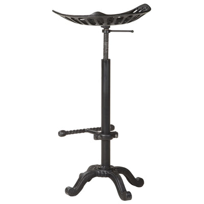 Bar Stool Black Cast Iron Payday Deals