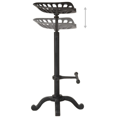 Bar Stool Black Cast Iron Payday Deals