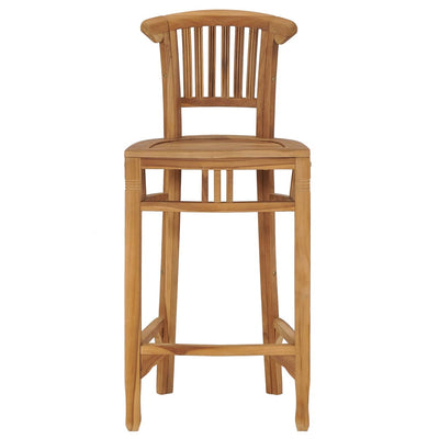 Bar Stool Solid Teak Wood Payday Deals