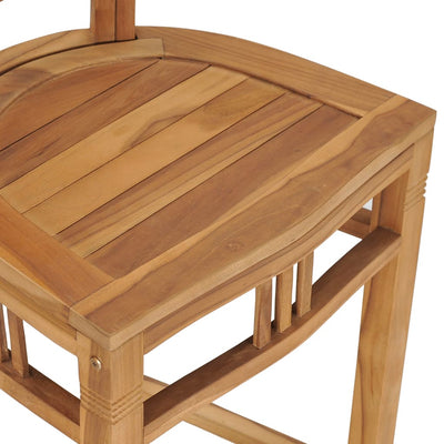 Bar Stool Solid Teak Wood Payday Deals