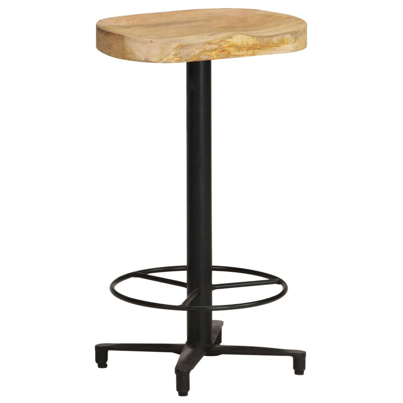 Bar Stools 2 pcs 66 cm Solid Mango Wood Payday Deals