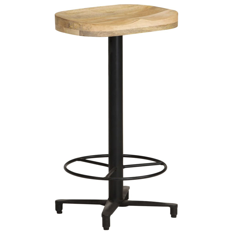 Bar Stools 2 pcs 66 cm Solid Mango Wood Payday Deals