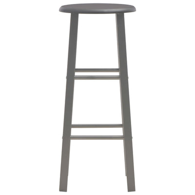 Bar Stools 2 pcs Anthracite MDF Payday Deals