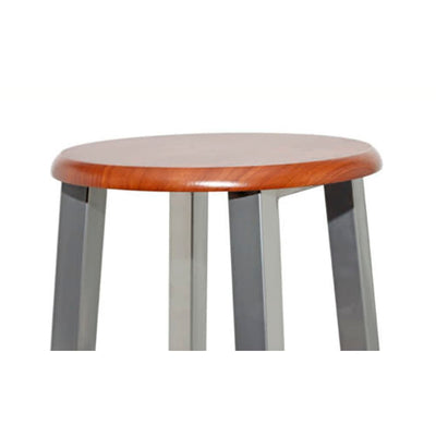 Bar Stools 2 pcs Metal with MDF Seat Payday Deals