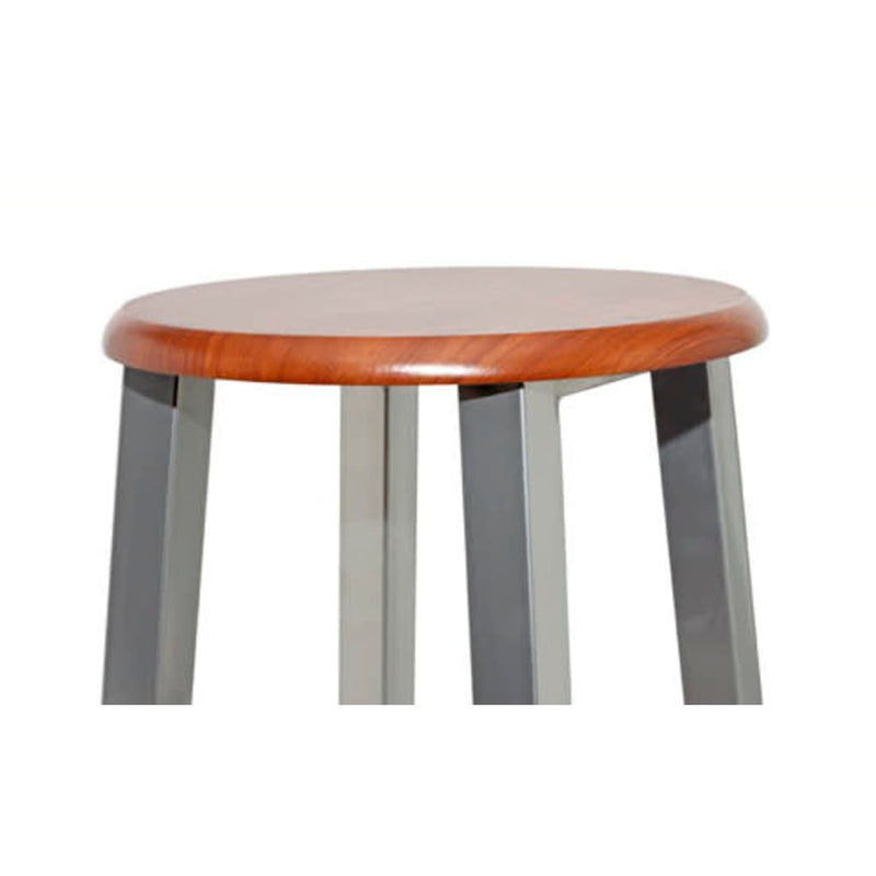 Bar Stools 2 pcs Metal with MDF Seat Payday Deals