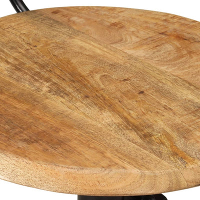 Bar Stools 2 pcs Solid Wood Mango Payday Deals