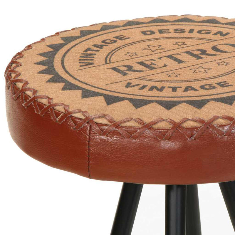 Bar Stools 4 pcs Real Leather Payday Deals