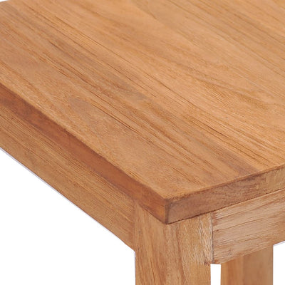 Bar Stools 4 pcs Solid Wood Teak Payday Deals