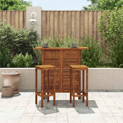 Bar Table 110x50x105 cm Solid Acacia Wood Payday Deals