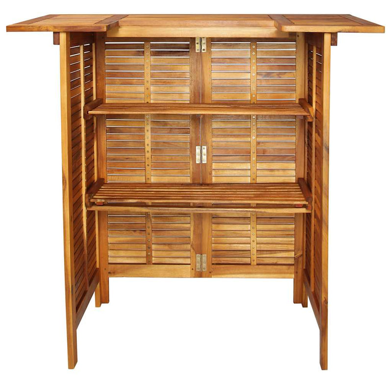 Bar Table 110x50x105 cm Solid Acacia Wood Payday Deals