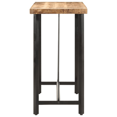 Bar Table 110x55x107 cm Solid Wood Mango and Iron Payday Deals