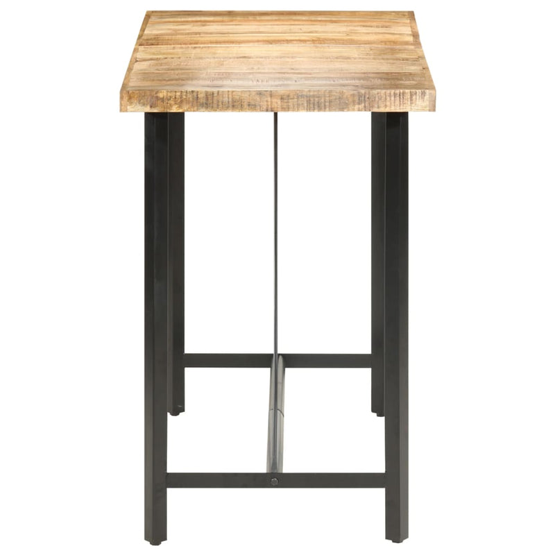 Bar table 150x70x107 cm Rough Mango Wood Payday Deals