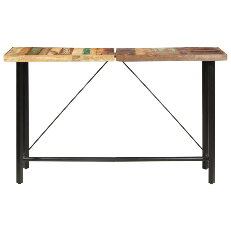 Bar Table 180x70x107 cm Solid Reclaimed Wood Payday Deals