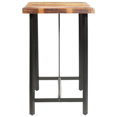 Bar Table 180x70x107 cm Solid Reclaimed Wood Payday Deals