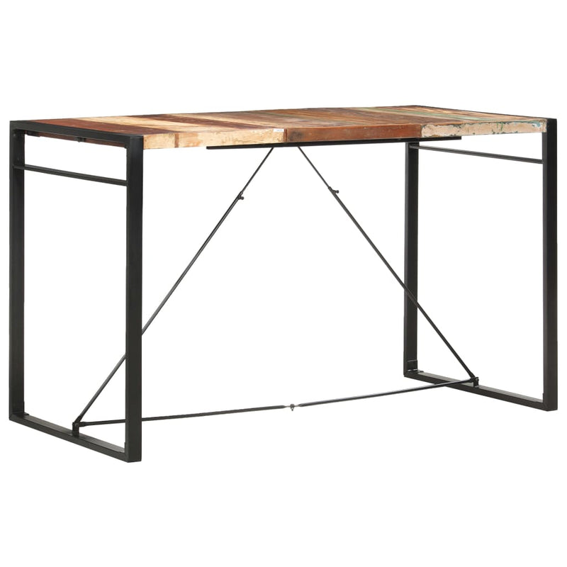 Bar Table 180x90x110 cm Solid Reclaimed Wood Payday Deals