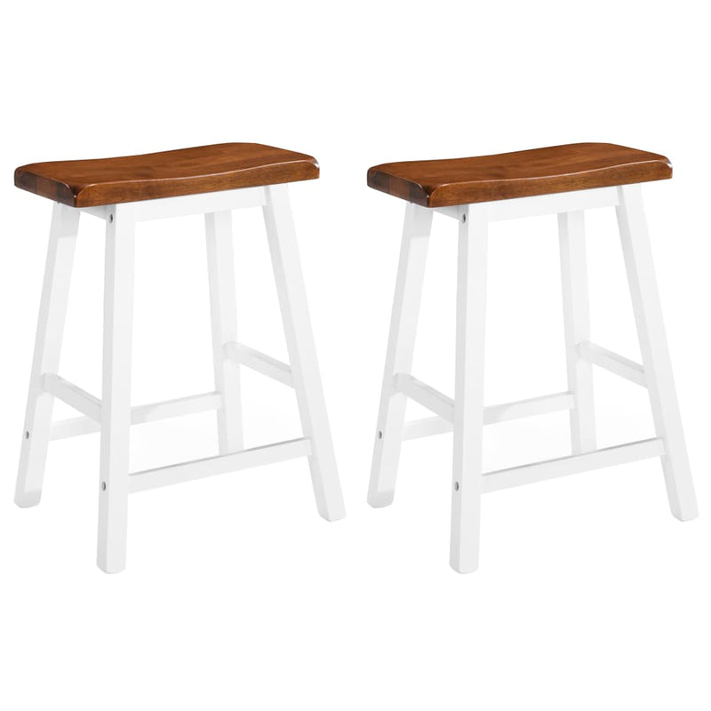 Bar Table and Stool Set 3 Pieces Solid Wood Payday Deals