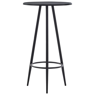Bar Table Black 60x107.5 cm MDF Payday Deals