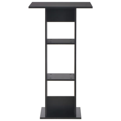 Bar Table Black 60x60x110 cm Payday Deals