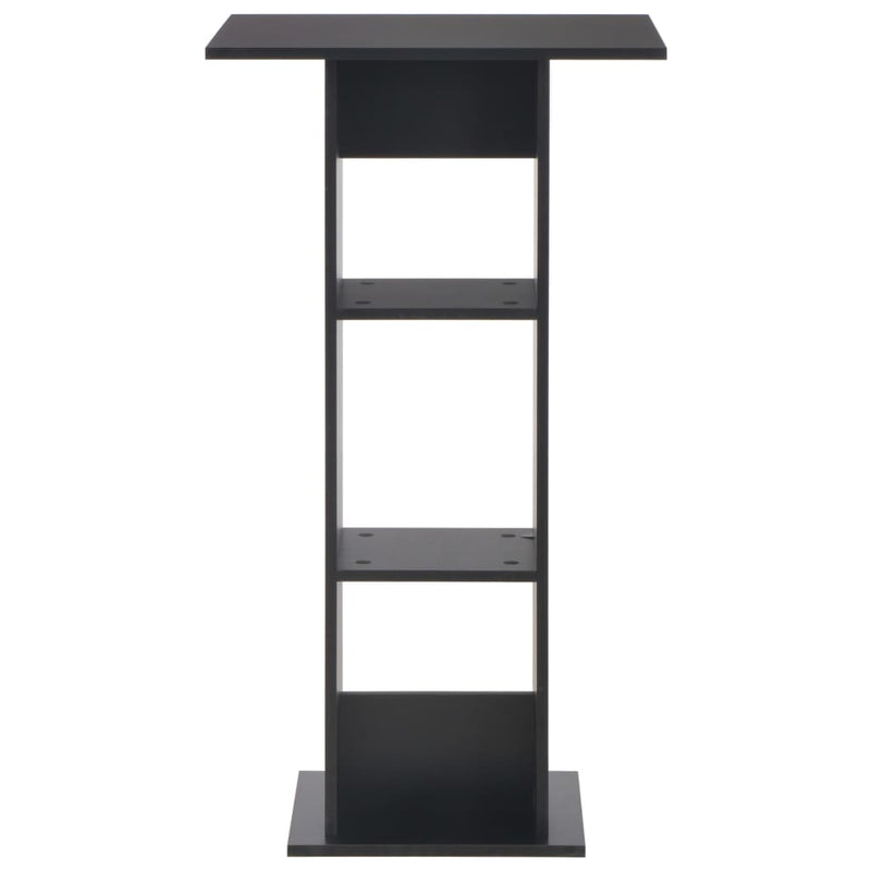 Bar Table Black 60x60x110 cm Payday Deals