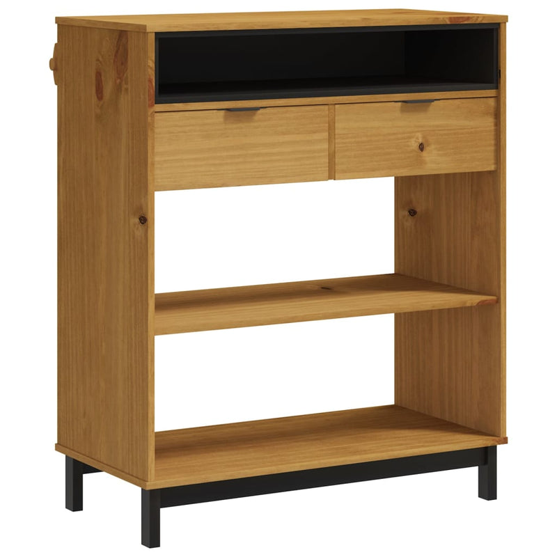 Bar Table FLAM 92x45x110 cm Solid Wood Pine Payday Deals