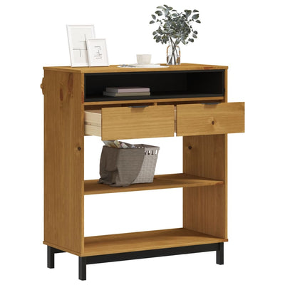 Bar Table FLAM 92x45x110 cm Solid Wood Pine Payday Deals