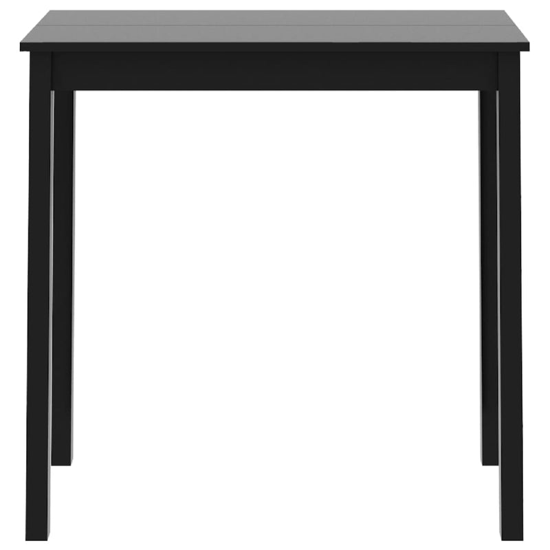 Bar Table MDF Black 115x55x107 cm Payday Deals