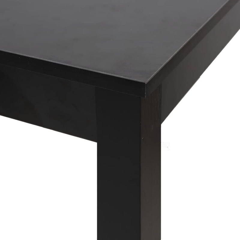 Bar Table MDF Black 115x55x107 cm Payday Deals