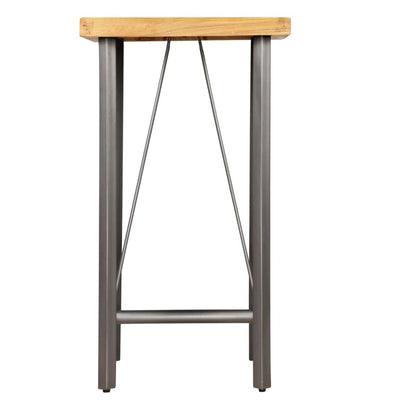Bar Table Solid Reclaimed Teak 60x60x107 cm Payday Deals