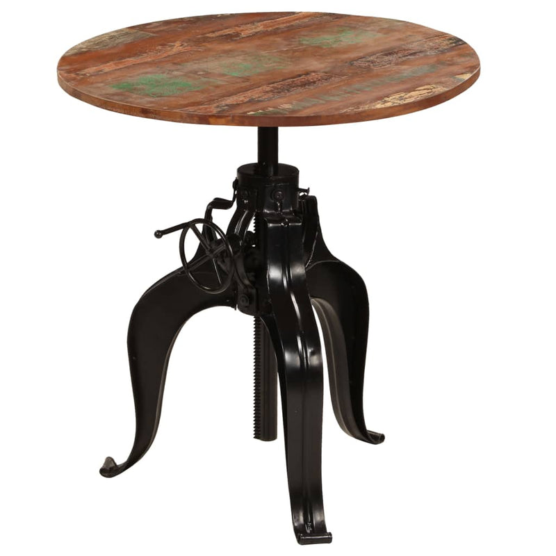 Bar Table Solid Reclaimed Wood 75x(76-110) cm Payday Deals