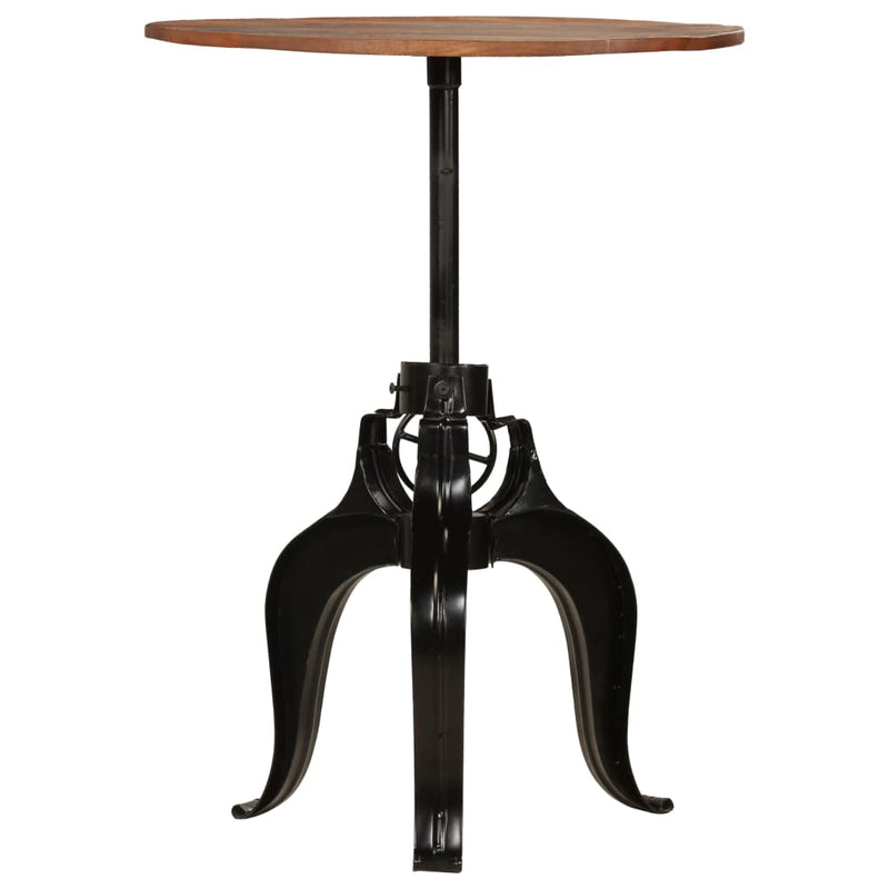 Bar Table Solid Reclaimed Wood 75x(76-110) cm Payday Deals